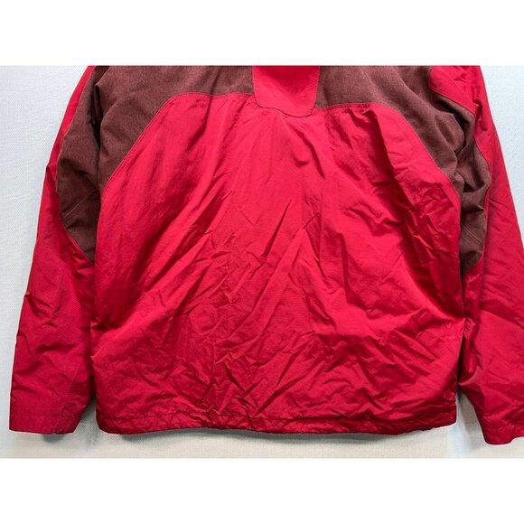 Merrell Mens Opti-Shell Opti-Warm Insulated Coat Long Sleeve Size L Red Full Zip - Picture 14 of 14